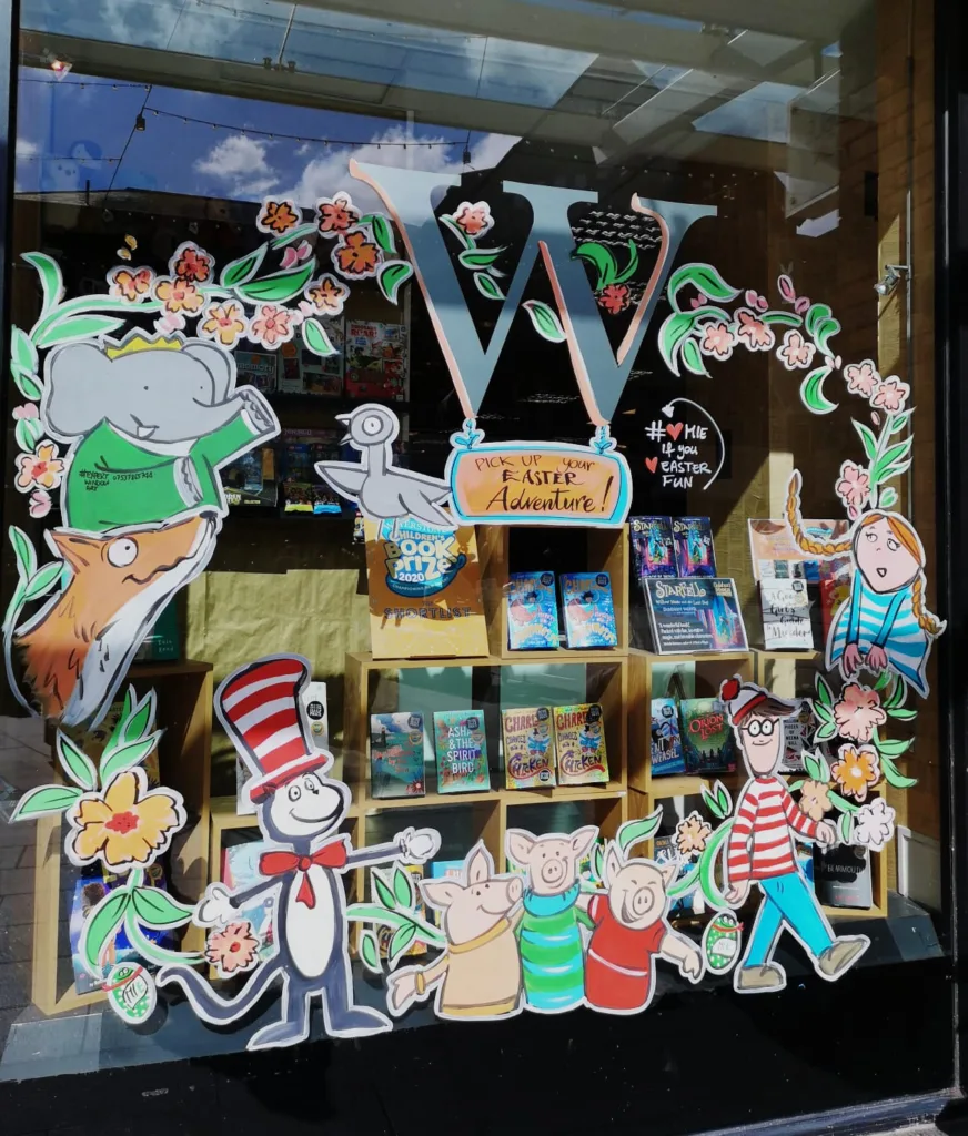 Window art for business - Product promotion