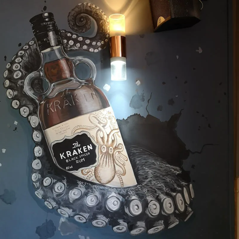 Wall Art Mural - Promotion - Kraken Rum